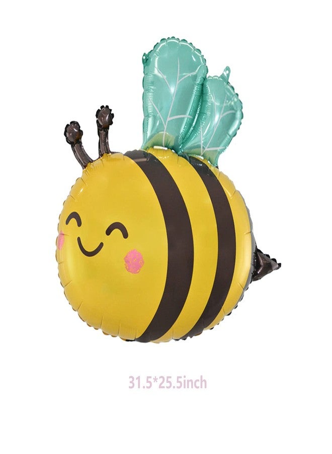 MOHYS Bee Balloons Birthday Party Decorations Supplies for Wedding & Baby Shower, 4 Pack - Image 4